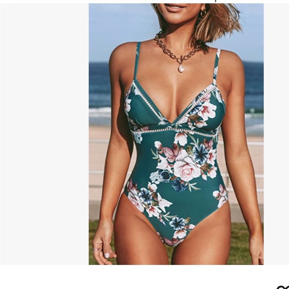 Cupshe one piece bathing suit NWT